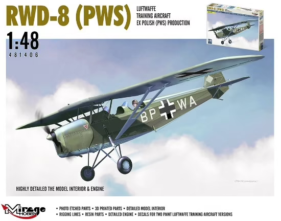 Mirage Hobby 481406 RWD-8 (PWS) 1/48