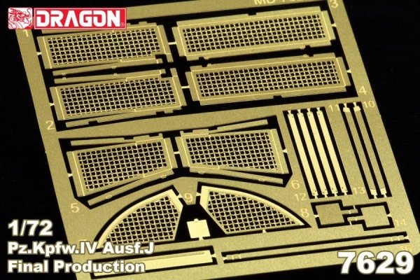 Dragon 7629 Pz.Kpfw.IV Ausf.J Final Production 1/72