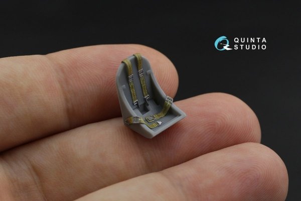 Quinta Studio QD48126 F4U-1 Corsair (Birdcage) 3D-Printed &amp; coloured Interior on decal paper (Hobby Boss) 1/48