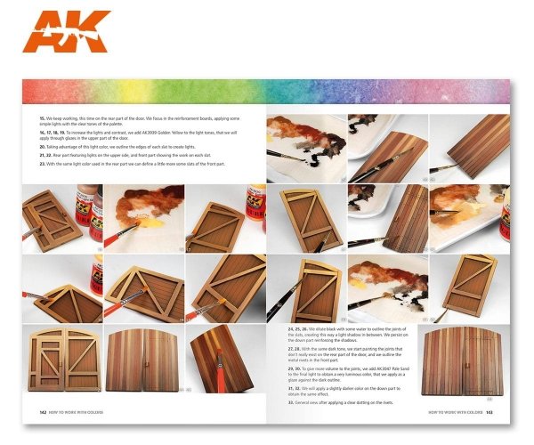AK Interactive AK293 HOW TO WORK WITH COLORS AND TRANSITIONS WITH ACRYLICS (English)