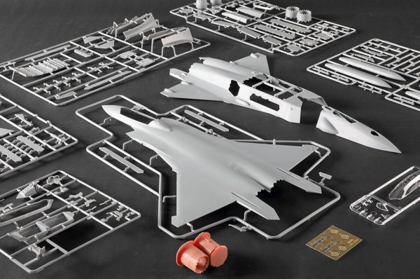 Trumpeter 05864 Chinese J-20S Mighty Dragon 1/48