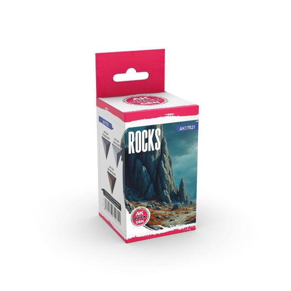 AK Interactive AK17521 ROCKS – QUICK GEN SET 3x18ml