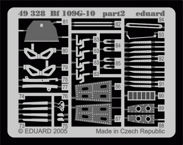 Eduard 49328 Bf 109G-10 1/48 Hasegawa