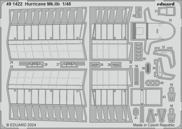 Eduard BIG49409 Hurricane Mk. IIb ARMA HOBBY 1/48