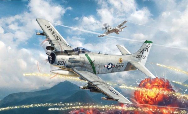 Italeri 2788 Douglas A-1H Skyraider 1/48