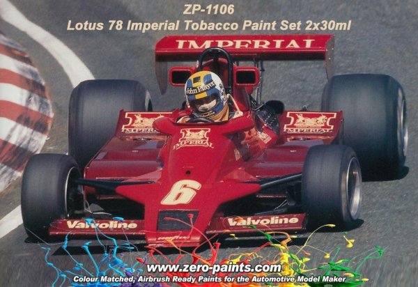 Zero Paints ZP-1106 Lotus 78 Imperial Tobacco Paint Set 2x30ml