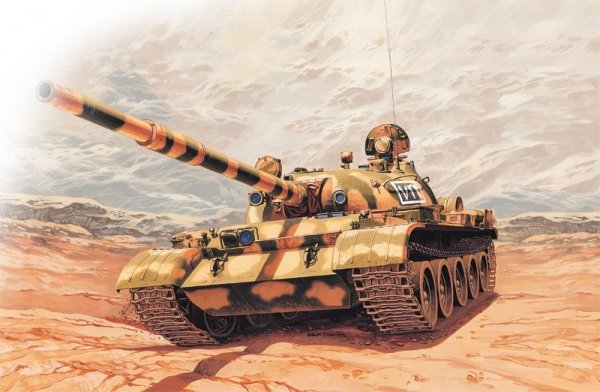 Italeri 7006 T-62 Russian Tank 1/72