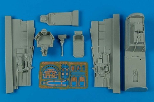 Aires 4557 P-51D Mustang cockpit set 1/48 Hobby boss