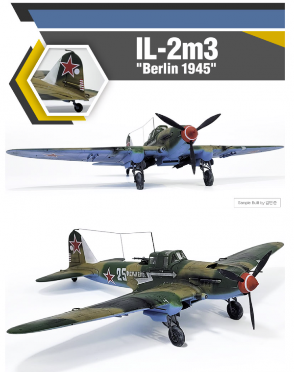 Academy 12357 Il-2m3 Berlin 1945 1/48