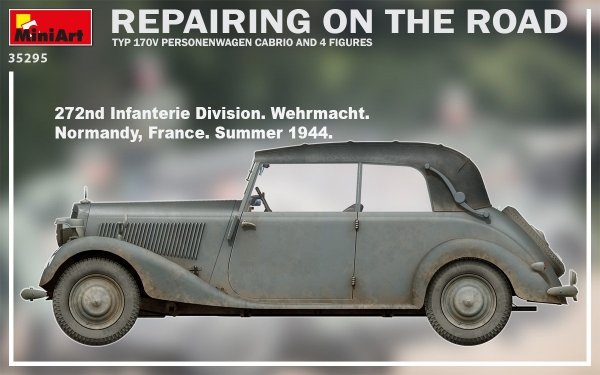 MiniArt 35295 REPAIRING ON THE ROAD 1/35