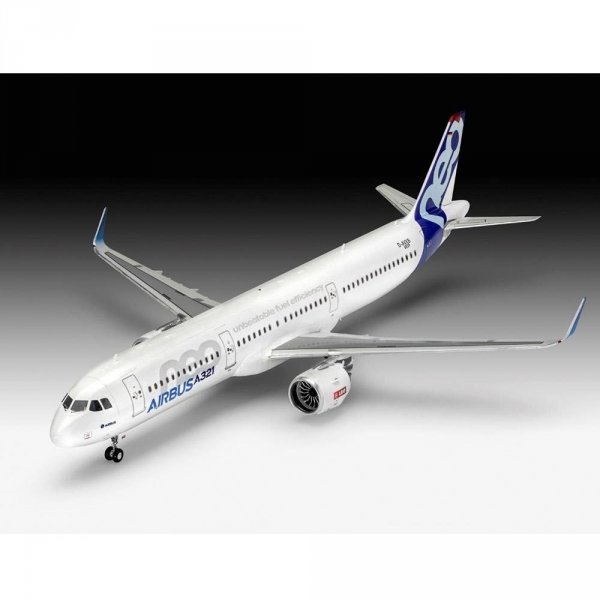 Revell 64952 Airbus A321 Neo Aircraft Starter Set 1/144