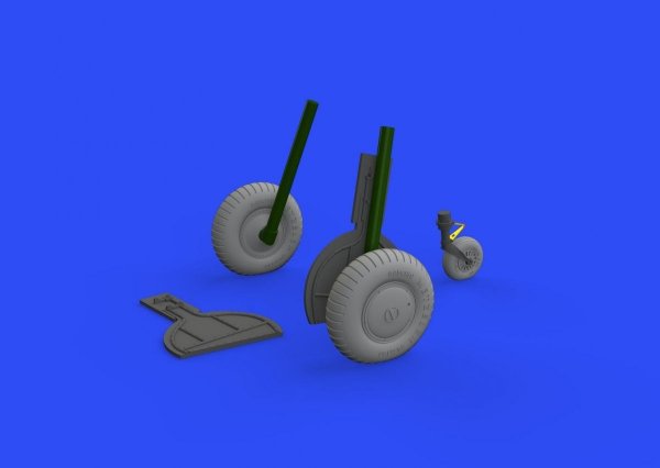 Eduard 632150 Bf 108 wheels 1/32 EDUARD