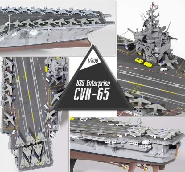 Academy 14400 USS Enterprise CVN-65 1/600