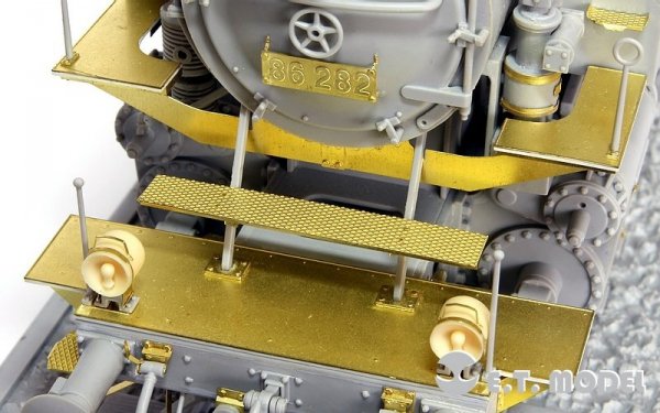 E.T. Model A35-001 Steam Locomotive BR86 DRG For TRUMPETER 00217 1/35