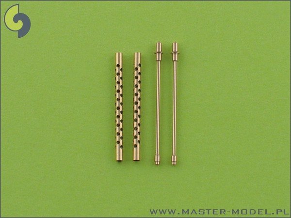 Master AM-48-001 Browning M2 aircraft .50 caliber (12.7mm) barrels (2pcs) (1:48)