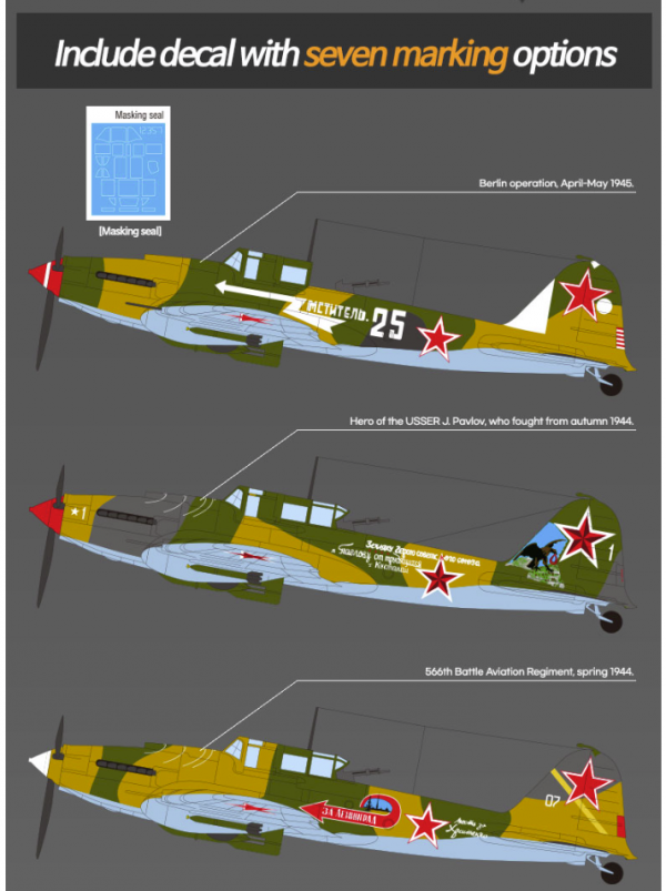 Academy 12357 Il-2m3 Berlin 1945 1/48