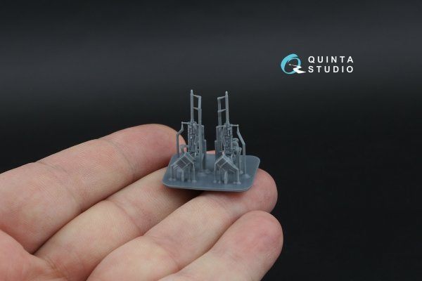 Quinta Studio QT48149 Browning .30 M2 AN (flexible) Machine Gun, 2 pcs (for all kits) 1/48