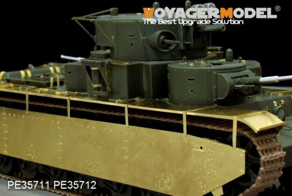Voyager Model PE35712 WWII Russian T-35 Heavy Tank Fenders/Track Covers (For HobbyBoss 83841) 1/35