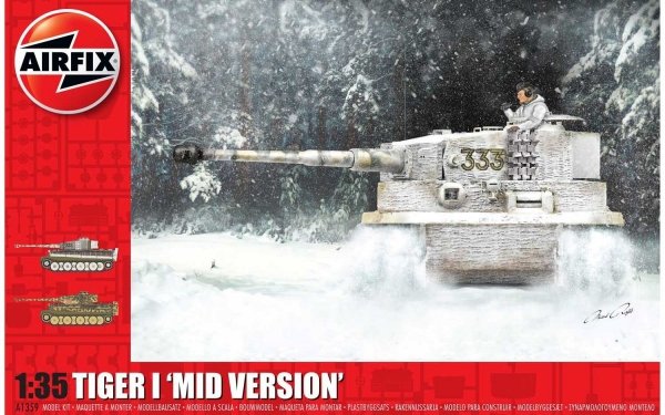 Airfix 1359 Tiger-1, Mid Version 1/35