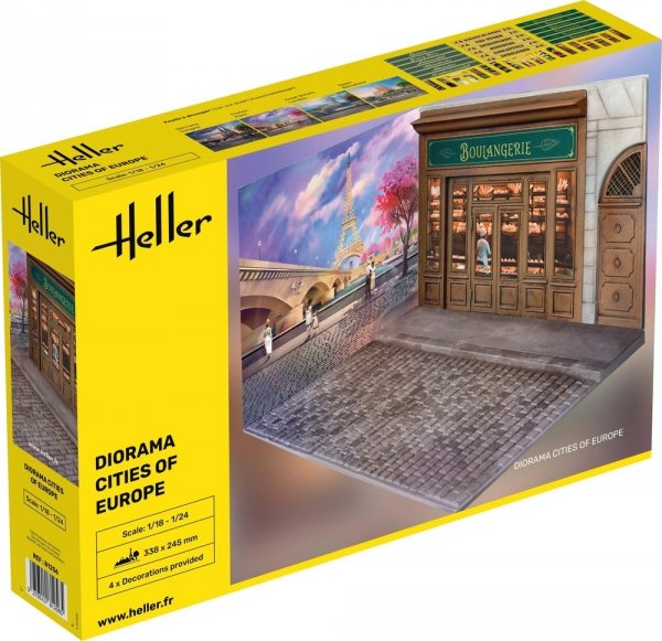 Heller 81256 Diorama Cities of Europe 1/24