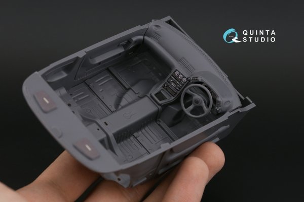 Quinta Studio QD24017 Nissan Skyline GT-R R32 3D-Printed coloured Interior on decal paper (Hasegawa) 1/24