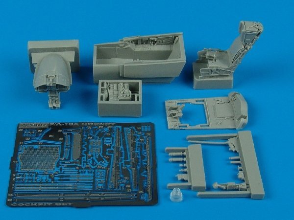 Aires 4371 F/A-18A Hornet cockpit set 1/48 Hobby boss