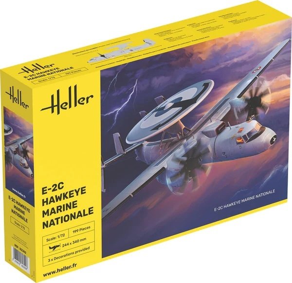Heller 82302 E-2C Hawkeye Marine Nationale 1/72