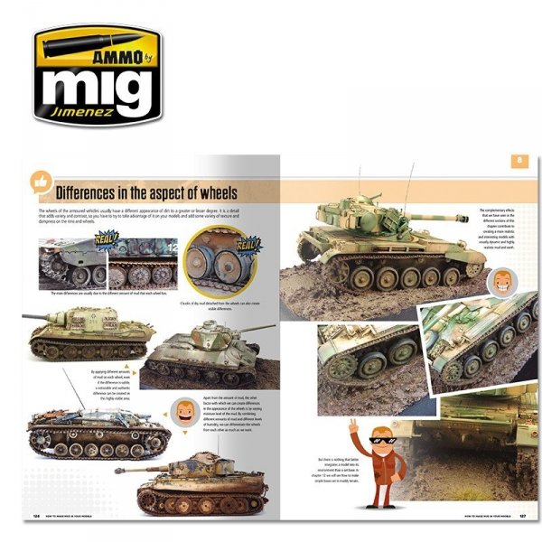 AMMO of Mig Jimenez 6210 MODELLING SCHOOL - HOW TO MAKE MUD IN YOUR MODELS (English)
