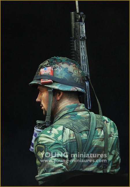Young Miniatures YM1866 US 1st Cavalry Div Vietnam 1970 1/10