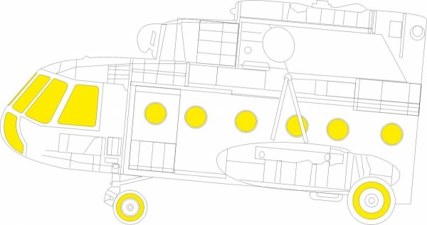 Eduard BIG49396 Mi-17 TRUMPETER 1/48