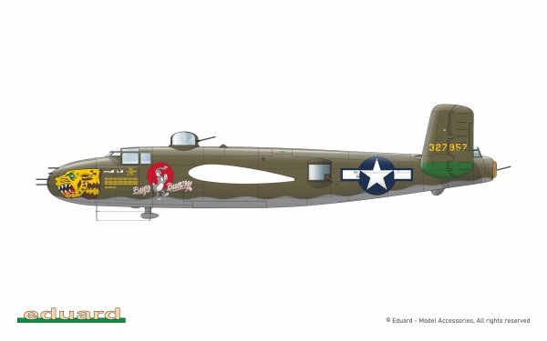 Eduard 548001 North American B-25 J Mitchell / Strafer 1/48