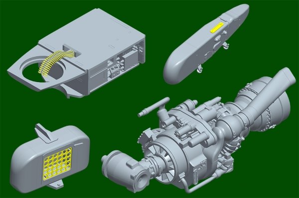 Trumpeter 05116U AH-1W Super Cobra  - USZKODZONE / DAMAGED 1/35