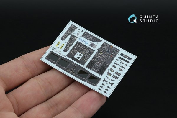 Quinta Studio QDS-35167 МН-60S Knighthawk 3D-Printed &amp; coloured Interior on decal paper (Kitty Hawk) (Small version) 1/35