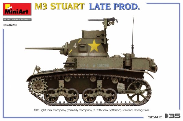 MiniArt 35429 M3 STUART LATE PROD. INTERIOR KIT 1/35