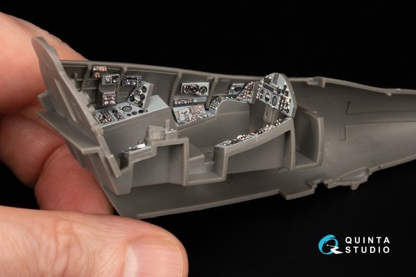 Quinta Studio QD48451 Buccaneer S.2B late 3D-Printed coloured Interior on decal paper (Airfix) 1/48