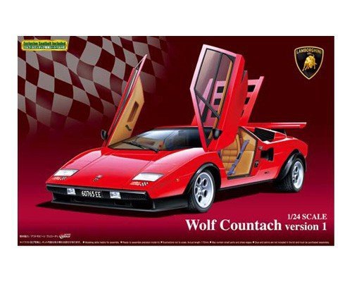 Aoshima 04960 WOLF COUNTACH VERSION 1 1/24