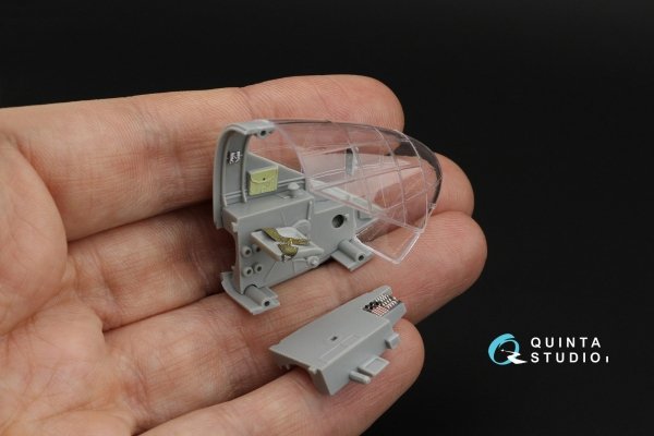 Quinta Studio QD48647 Boston III (DB-7B) 3D-Printed &amp; coloured Interior on decal paper (HK models) 1/48