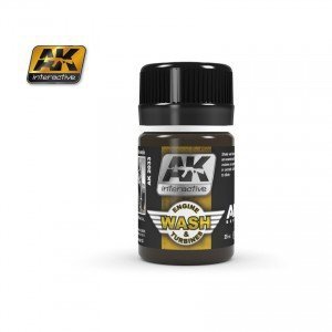 AK Interactive AK2033 AIRCRAFT ENGINE WASH 35ml