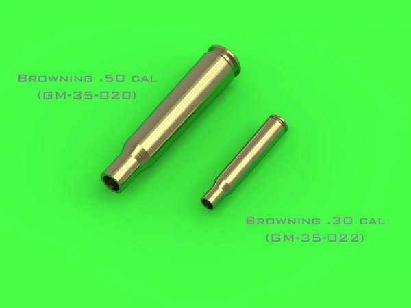 Master GM-35-022 M1919 Browning .30 caliber (7,62mm) - łuski (25sztuk) 1/35