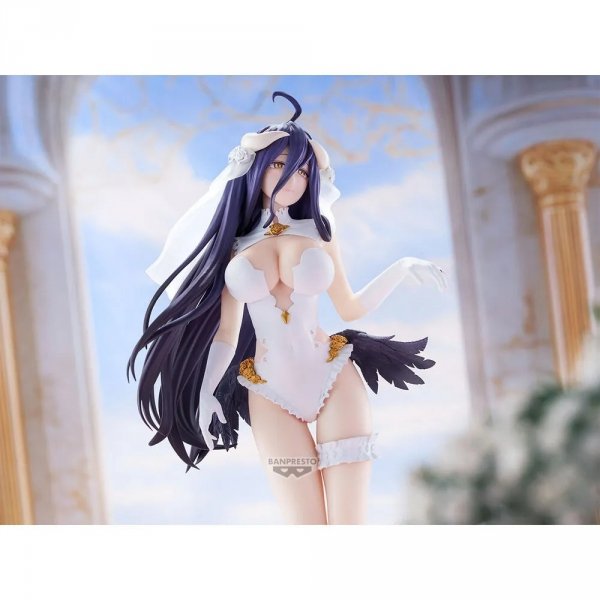 Bandai BP29874 BANPRESTO OVERLORD GLITTER&amp;GLAMOURS - ALBEDO (WEDDING VER.)