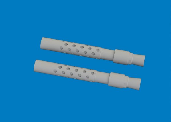 Eduard 632211 Bf 109K-4 gun barrels PRINT for KOTARE 1/32