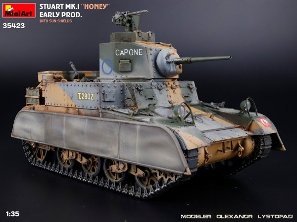MiniArt 35423 Stuart Mk.I “Honey” Early Prod. w/Sun Shields 1/35