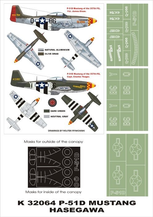 Montex K32064 P-51D Mustang 1/32
