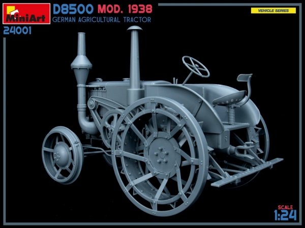 MiniArt 24001 GERMAN AGRICULTURAL TRACTOR D8500 MOD. 1938 1/24