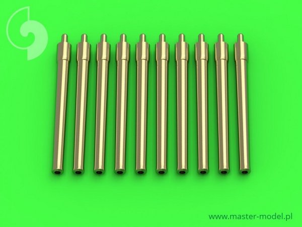 Master SM-700-043 British 12&quot;/45 (30.5 cm) Mark X barrels (10pcs) - Lord Nelson, Dreadnought, Bellerophon, Invincible and Indefatigable classes (1:700)