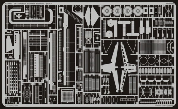 Eduard 53005 US Aircraft Carrier Hornet 1/350 Trumpeter