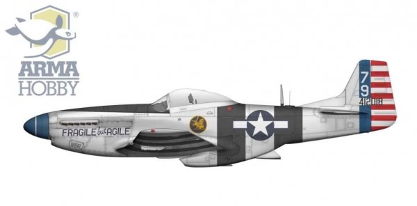 Arma Hobby 70071 P-51K Mustang 1/72