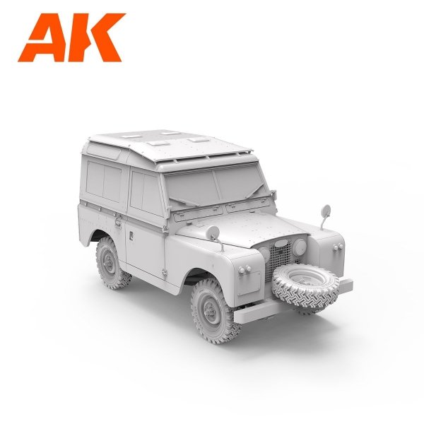 AK Interactive AK35013 LAND ROVER 88 SERIES IIA STATION WAGON 1/35