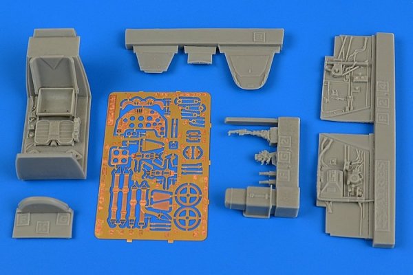 Aires 4704 Bf 109F-2/F-4 cockpit set 1/48 EDUARD