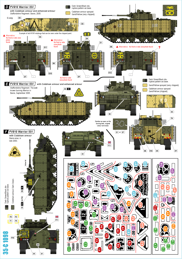 Star Decals 35-C1098 Op. Telic 3 1/35